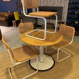 Series of 4 chairs cidue by Marcel Breuer