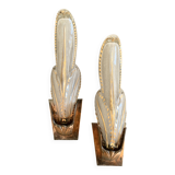 Pair of Art Deco wall sconces