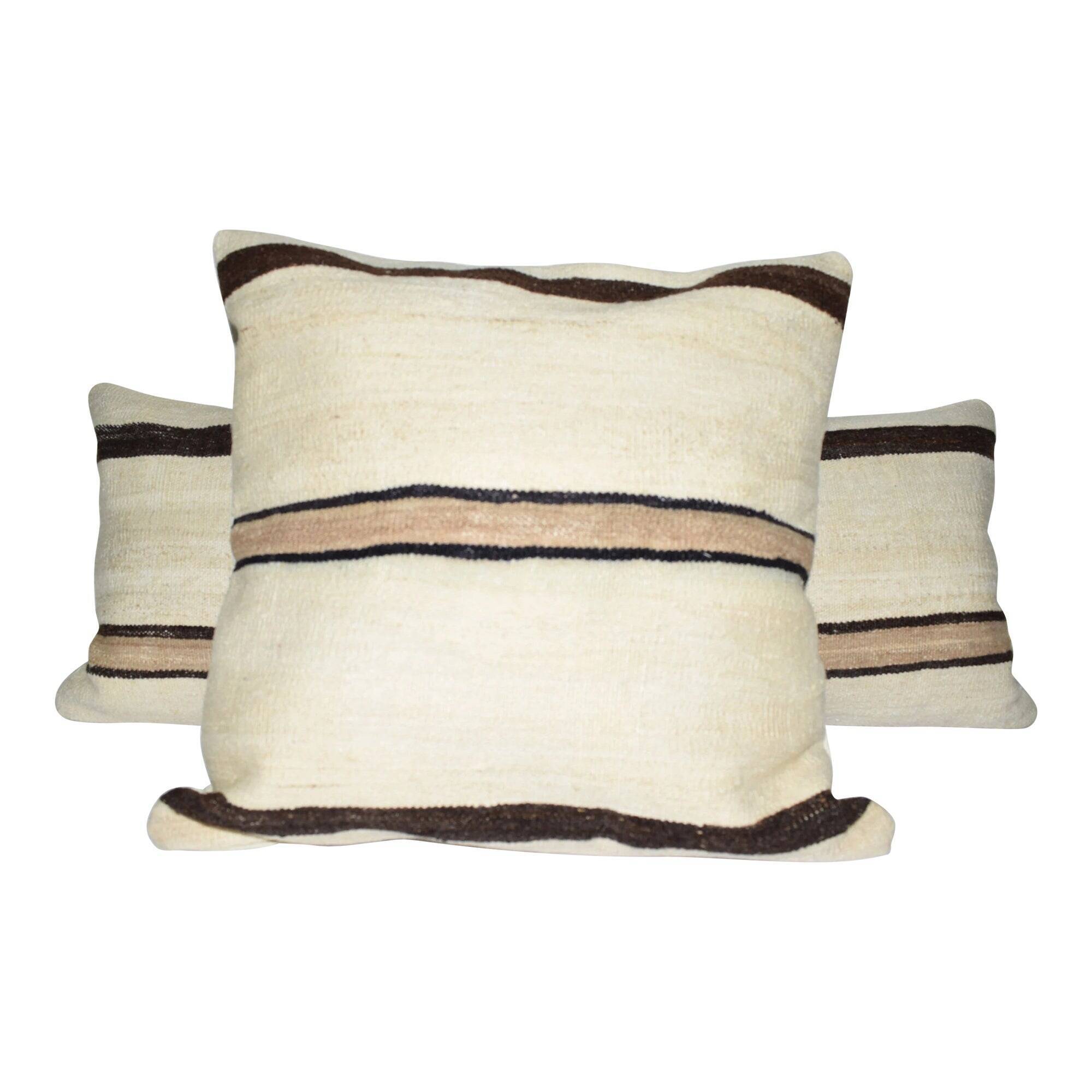 Set of 2 vintage Turkish cushion covers 51x51 cm