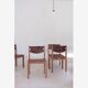 Series of 4 chairs "Maison Regain"