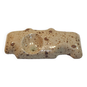 empty pocket in ceramic or stoneware 1970 Scandinavian style
