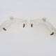 Pair of Ezan style glass wall lights from the 30s and 40s