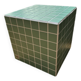 Porcelain tile cube