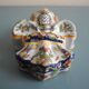 Ancien vase bouquetière murale faïence Desvres Fourmaintraux wall vase