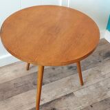 Side coffee table compass feet
