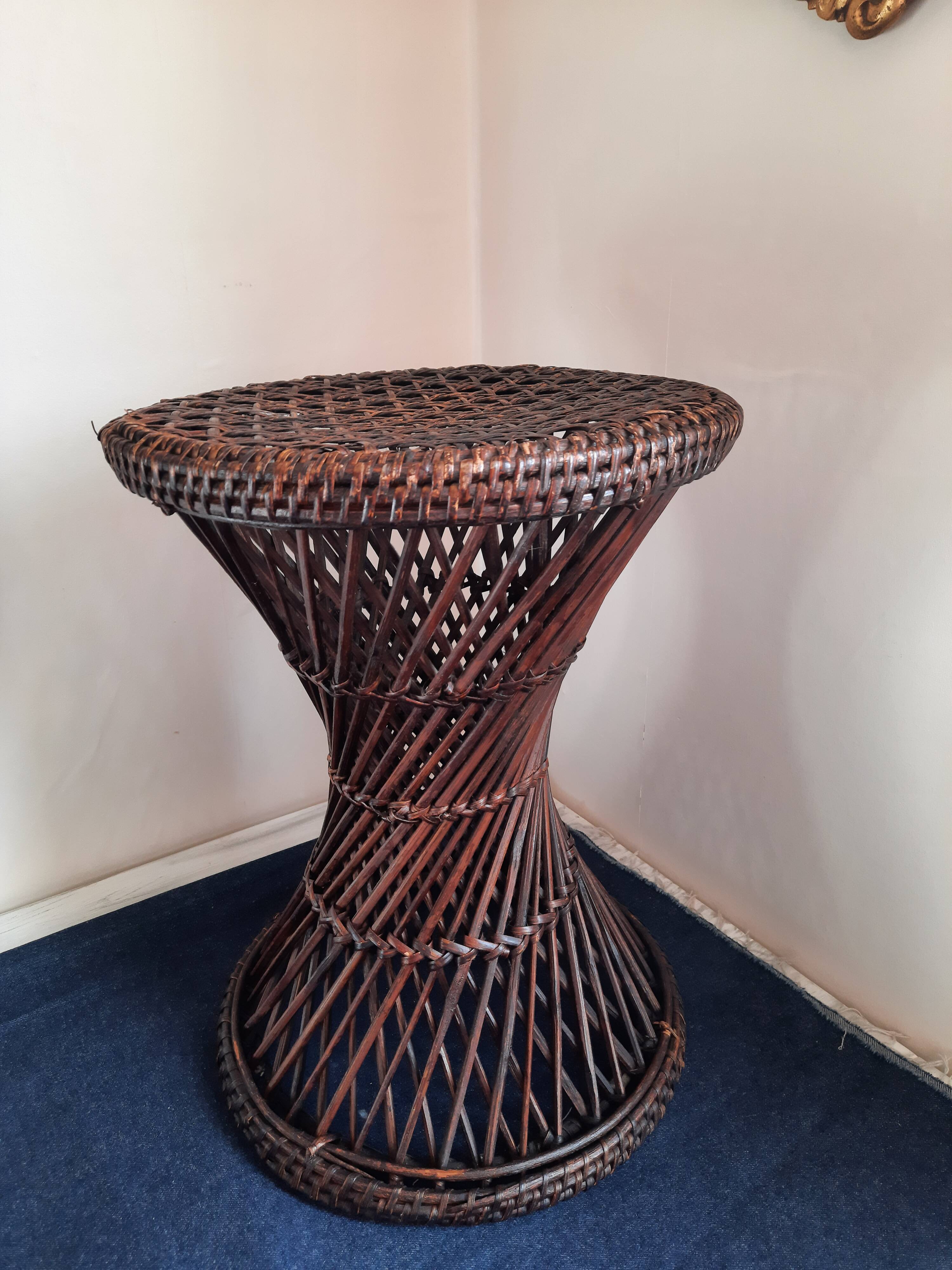 Diabolo in rattan of the 60s/70s