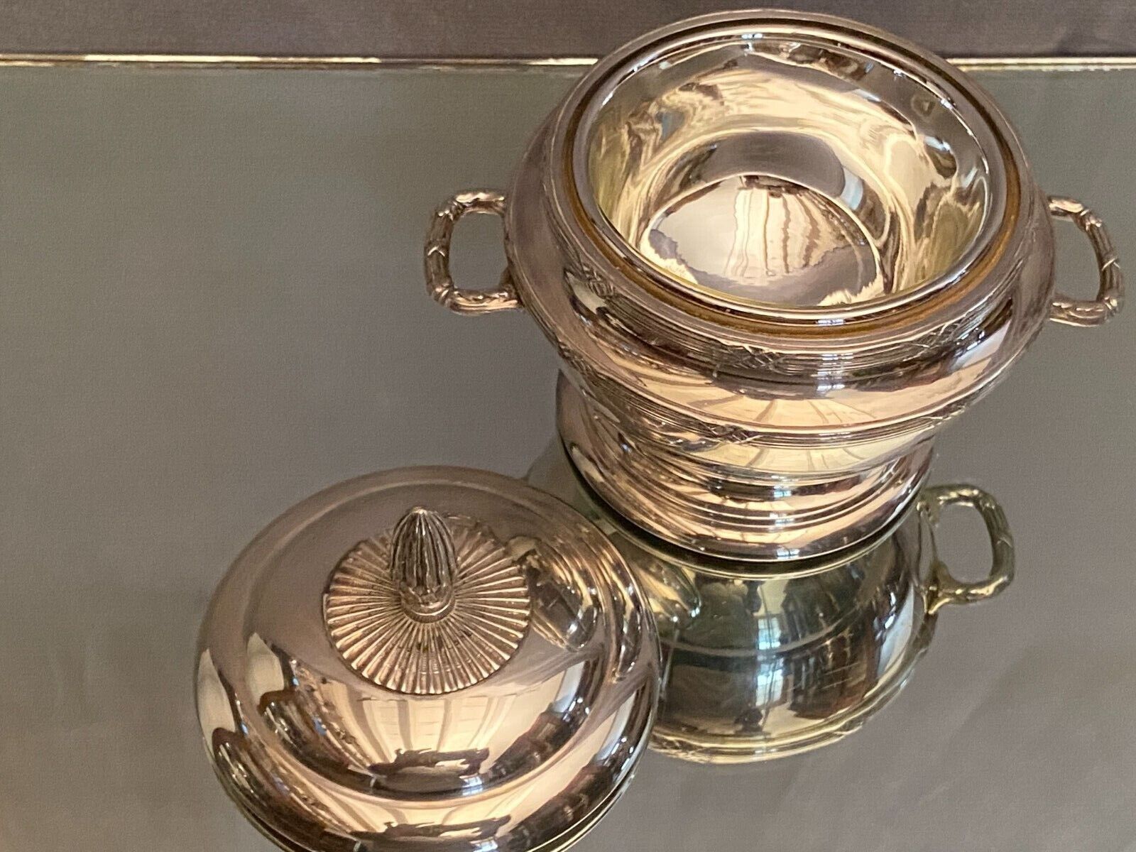 Louis XVI style metal sweetener