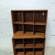 Teak wall locker