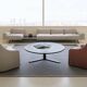 Aspa 40 round coffee table - Viccarbe