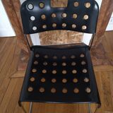 Omkstack steel chair by Rodney Kinsman