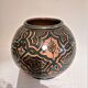 Moroccan oriental ball vase, year 40 - 50s