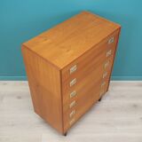 Commode en teck, design danois, années 1970, production : Danemark