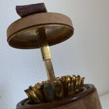 Vintage 1960 Longchamp suede cigarette case - 11 x 10 cm