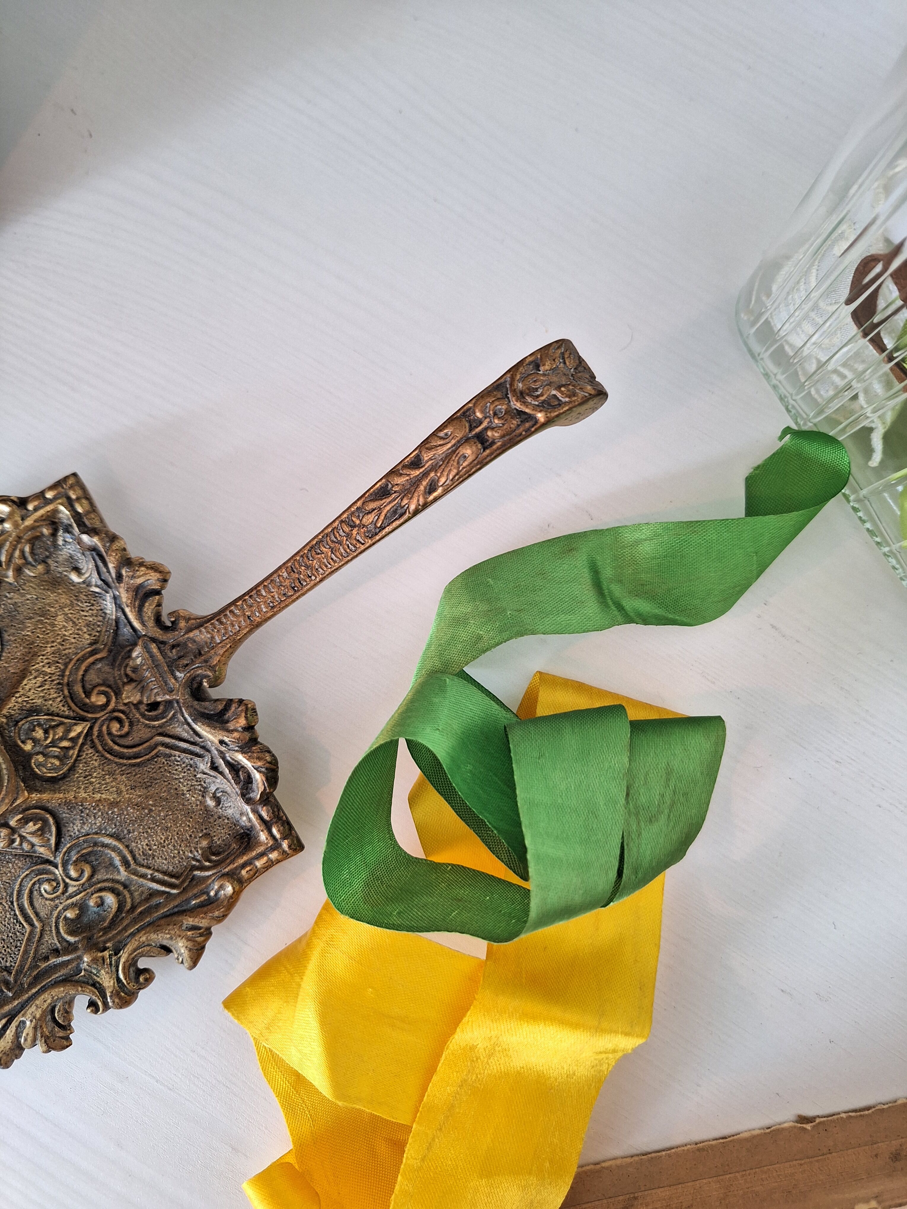 Vintage 19th bedroom candle holder