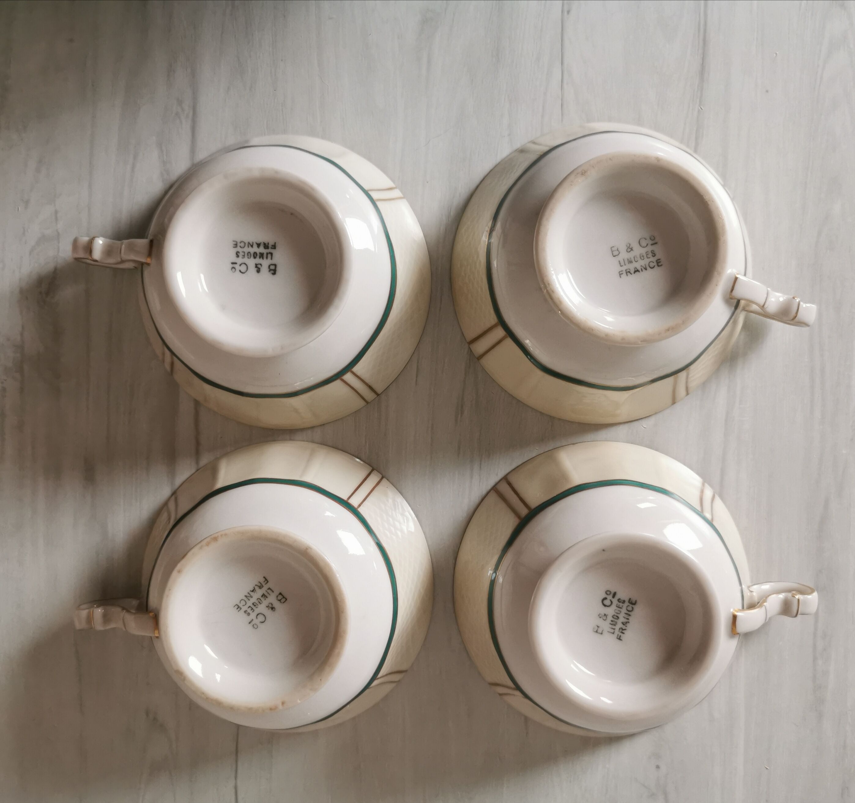 Dessert service and coffee Bernardaud Limoges