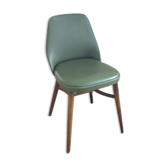 Leather chair color olive, year 50