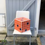 Cube side table