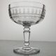 6 coupes à champagne en cristal