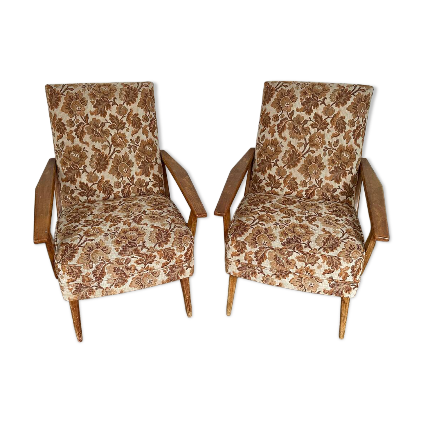 Pair of vintage armchairs