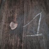 Side table bamboo late XIX style Perret & Vibert