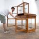 Ancienne vitrine de présentation - début du XXème siècle