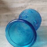 Italy molded glass vase
