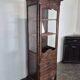 Vitrine commode bonnetière normande du XIXème