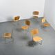 Set of 6 Alu-Flex chairs by Armin Wirth, circa 1965.