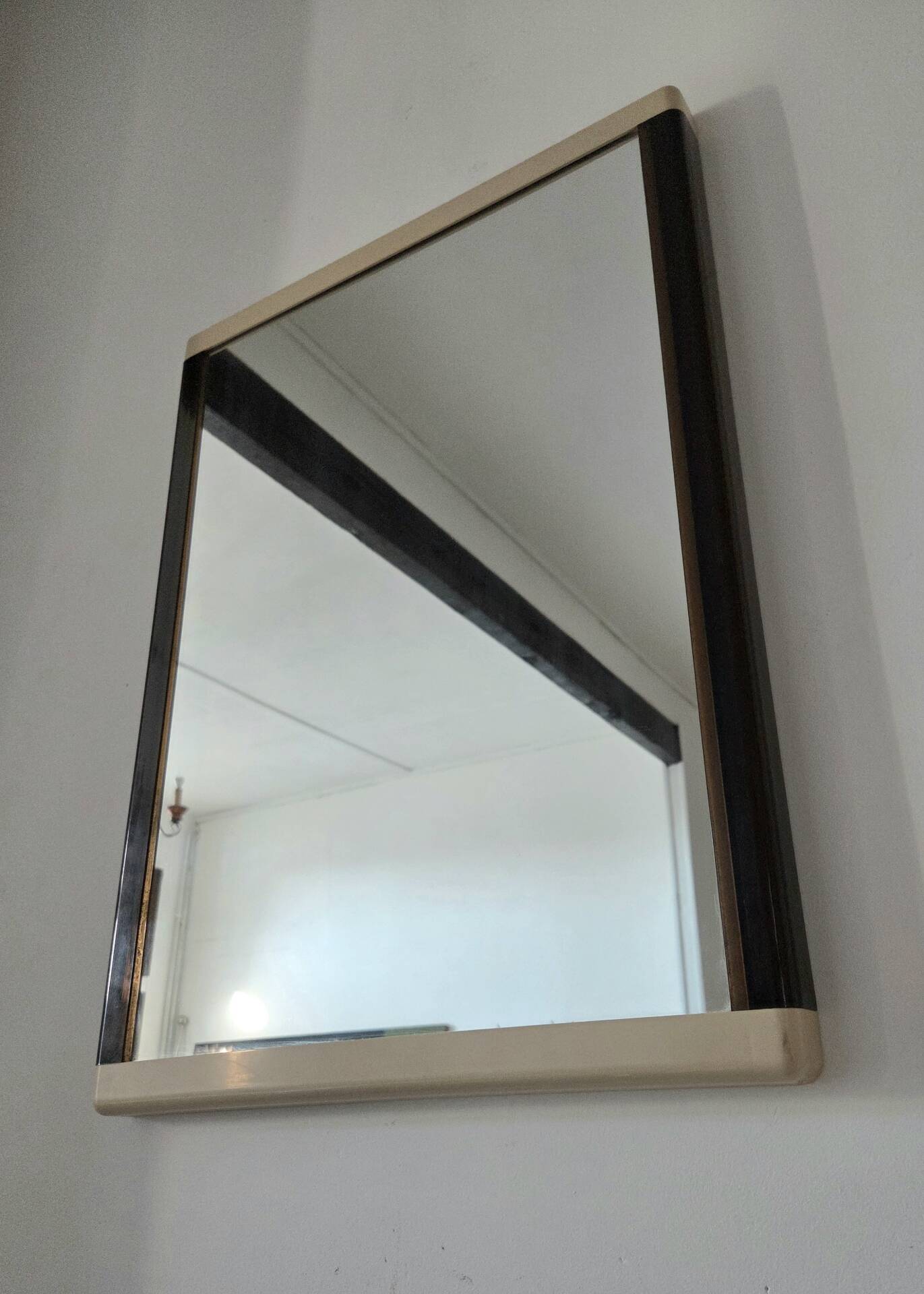 Vintage two-tone mirror