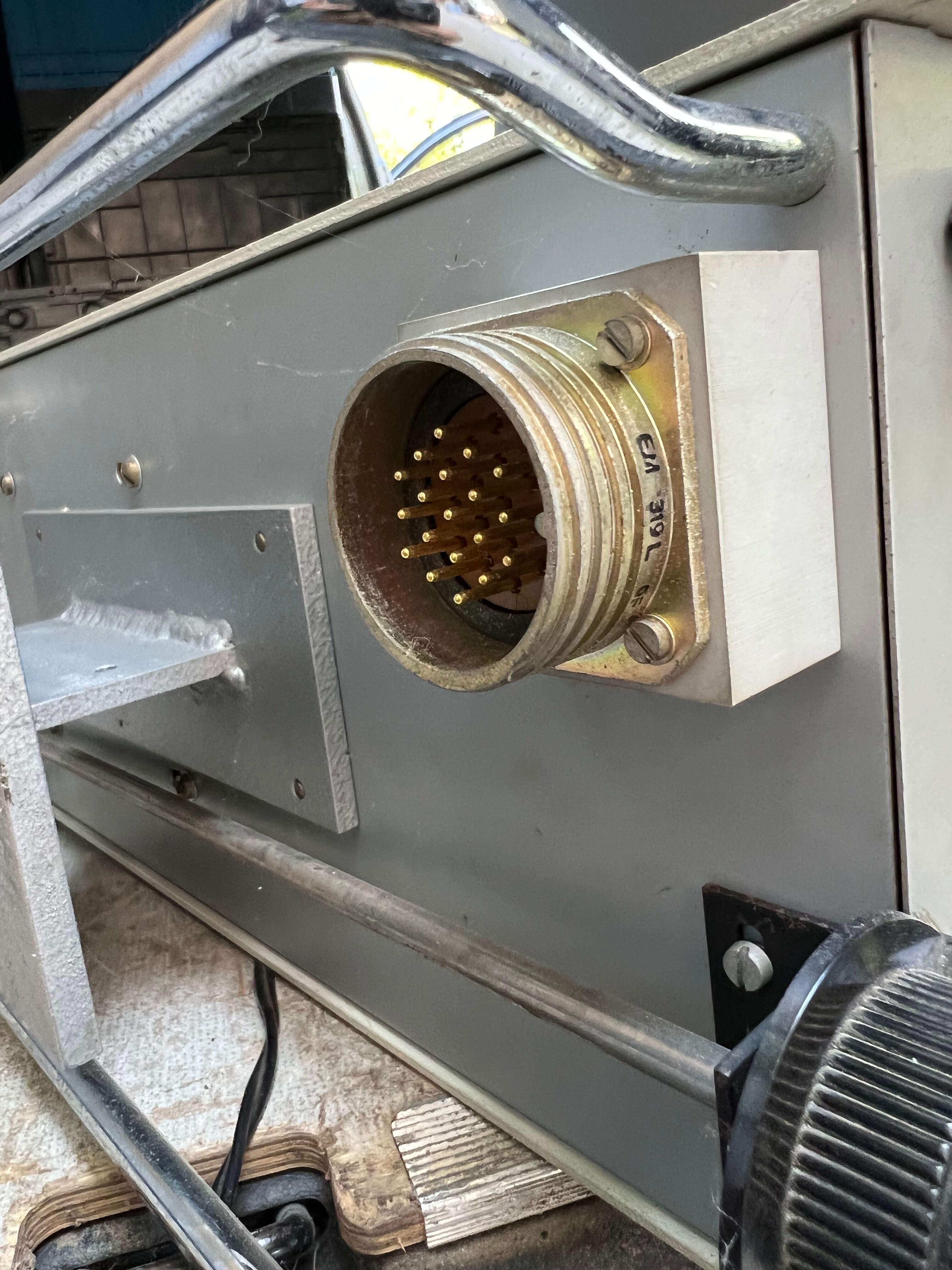 Camera set TV on foot year 60