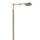 Bronze Library swing arm floor lamp Halogen Germany