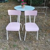 Set table & 2 chairs "les gambettes" design furniture