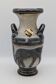 Roger Guérin (Bouffioulx) - Art Deco Vase Salt Glaze - Antelope Decor - 1930