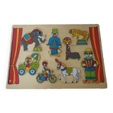 Puzzle bois 8 pieces le cirque