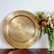 Solid brass wall tray
