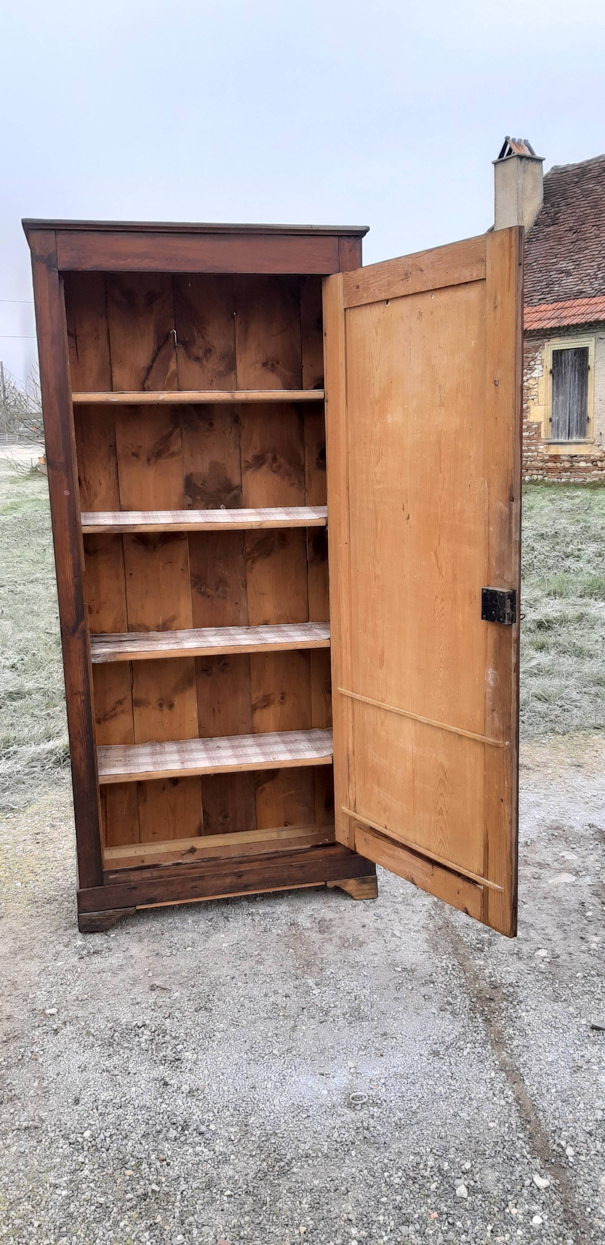 Parisian pine wardrobe