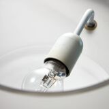 Lampe de table ester de guido rosati pour veart, 1976