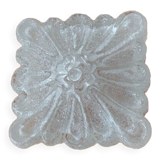 Vintage bubbled glass ceiling lamp
