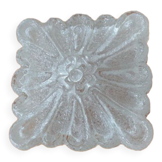 Vintage bubbled glass ceiling lamp