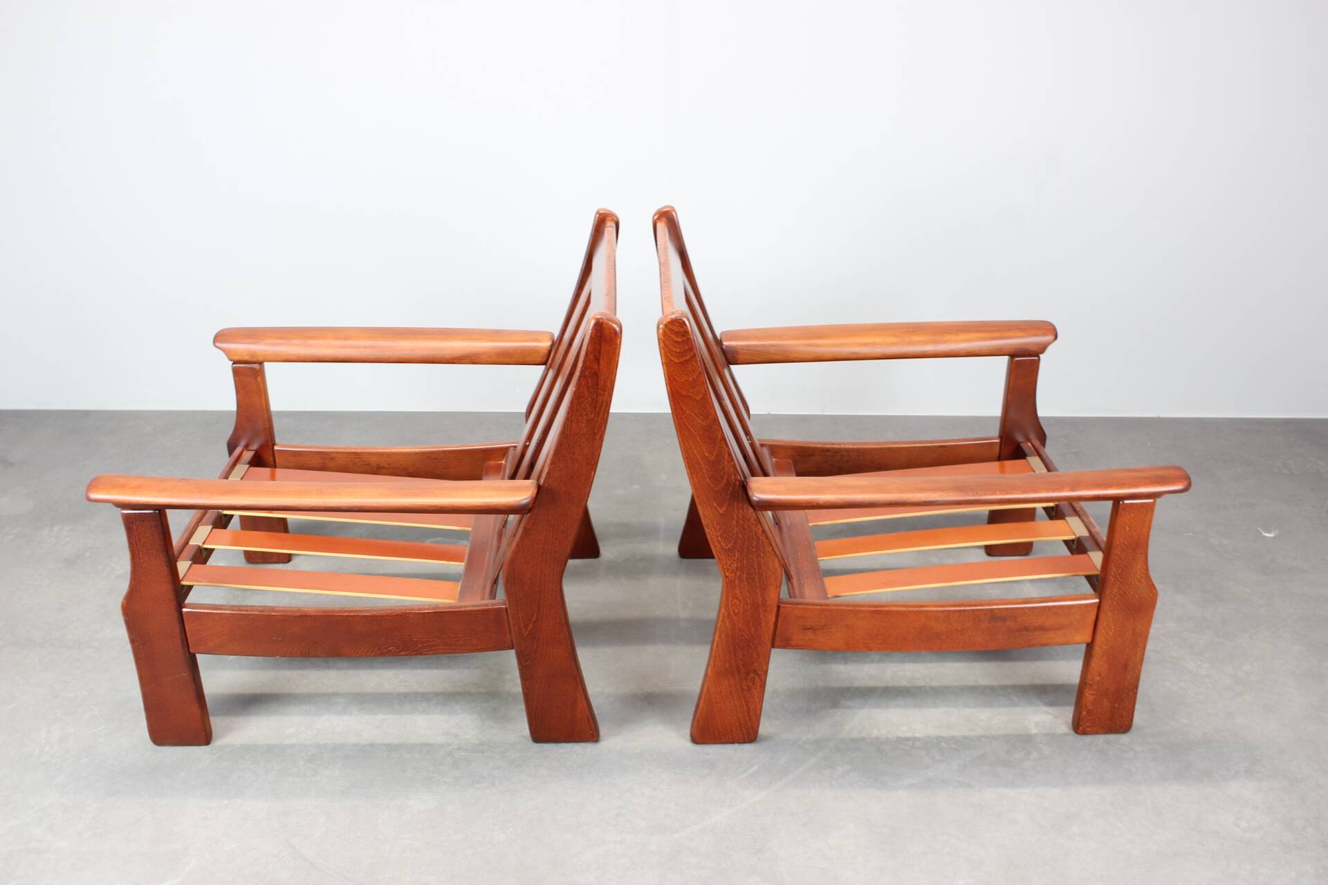 Pair of vintage Scandinavian armchairs, 1960s