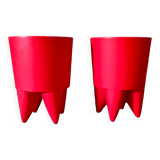 Pair of BUBU 1st stools by Philippe Starck for XO-design