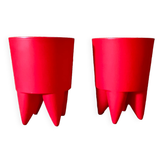 Pair of BUBU 1st stools by Philippe Starck for XO-design