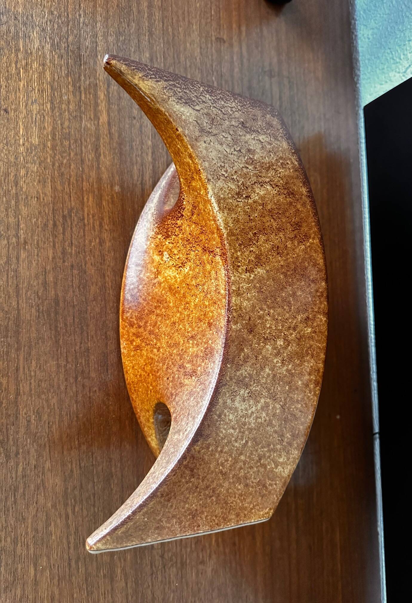 Sculptural vase by Roberto Rigon for Bertoncello cermamiche d'arte