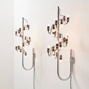 Gino Sarfatti Pair of Early Model 226 Wall Lights for Arteluce Italy 1959