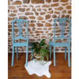 Chaises anciennes relookées