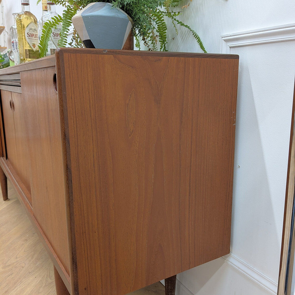 Vintage teak enfilade from the 1960s.