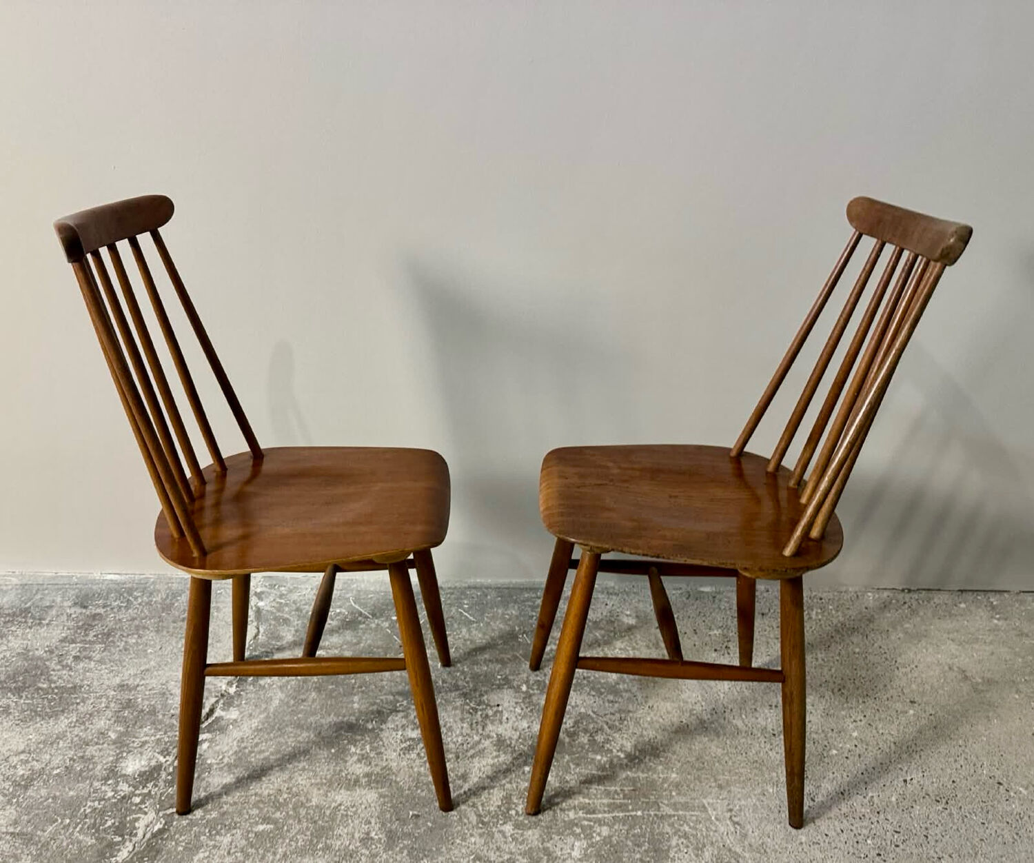 Scandinavian chairs in teak Tapiovaara