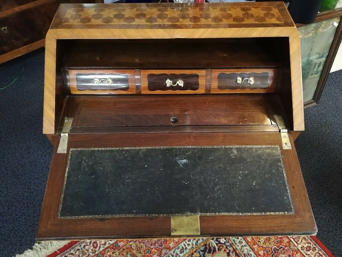 FORMER Office of Lady in marquetry 19th Napoleon III era