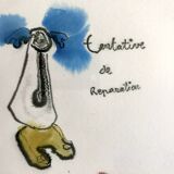 Emmanuelle MESSIKA, Untitled 9 (Drawings series), 2012. Ink on paper signed in pencil