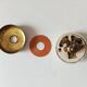 Antique brass and porcelain switch from the 40s/50s